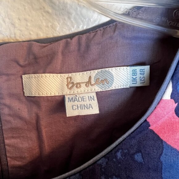 Boden Sleeveless Sheath Dress Abstract Print Career Work Party - Picture 2 of 8